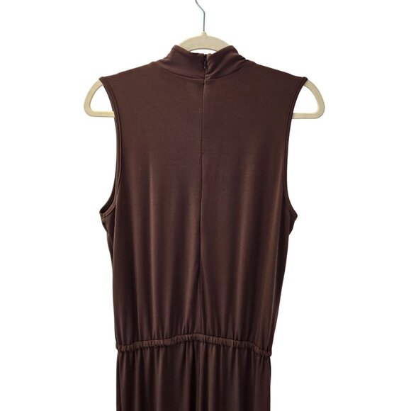 Lanston Sleeveless Turtleneck Jogger Jumpsuit Size Small - Picture 6 of 9